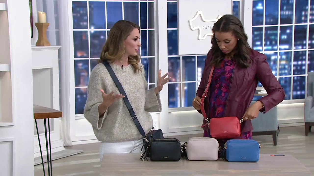 RADLEY London Leather Alba Place Small Crossbody on QVC