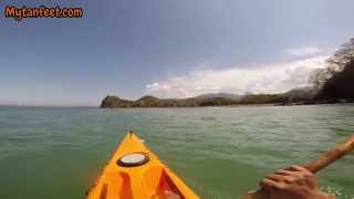 preview picture of video 'Kayak Jaco - SUP Playa Jaco, Costa Rica'