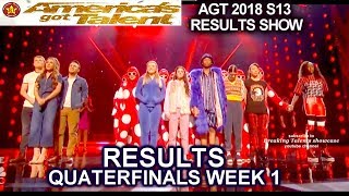 RESULTS QUARTERFINALS 1 We Three Pac Dance Team Flau'jae America's Got Talent 2018 AGT video