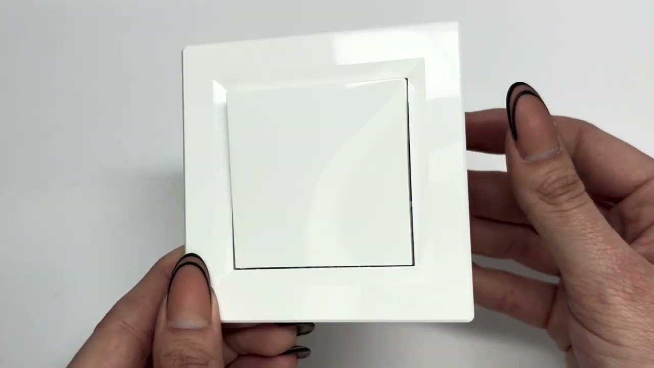 Выключатель одноклавишный SCHNEIDER Asfora белый с рамкой EPH0100121