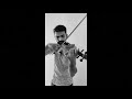 Minnalae Nee May Madham Solo Violin Cover Manoj Kumar Violinist