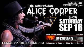 UNFINISHED SWEET - The Australian Alice Cooper Show