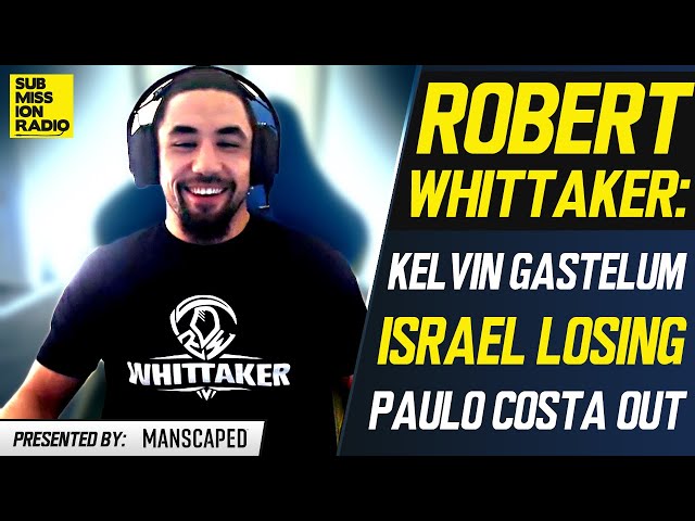 "We rub each other the wrong way" - Robert Whittaker ...
