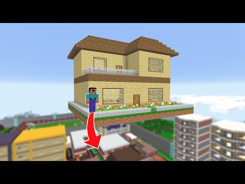 FAKİR NOOB'A UÇAN EV YAPTI! 😱 - Minecraft