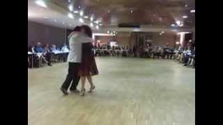 Alicia Pons Luis Rojas  bailan el Tango que Falta que me Haces en Vicenza  Italia