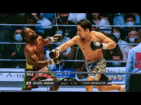 Japanese Samurai vs Floyd Mayweather | KO, Fight Highlights, HD