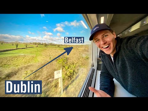 Ireland's Stunning Cross-Border Train  - Dublin to Belfast