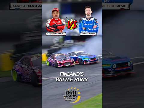 Naoki Nakamura VS James Deane🔥Drift Masters Finland 2025 Round 3 #drift #driftmasters #dmec