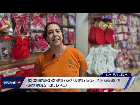 DINO LA FALDA - DINO CON GRANDES NOVEDADES PARA NAVIDAD Y LA CARTITA DE PAPA NOEL !!!