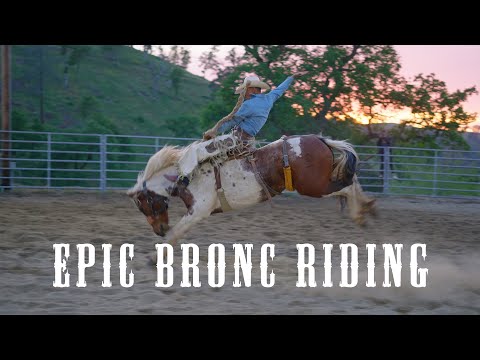 Epic Bronc Riding Practice April 23rd 2021| Veater Ranch