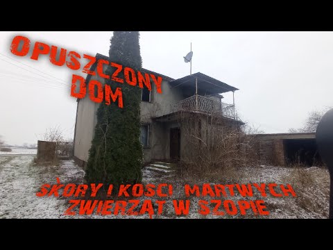 Opuszczony dom . Skóra i kości martwych zwierząt #dc #opuszczone#urbex#urbexworld