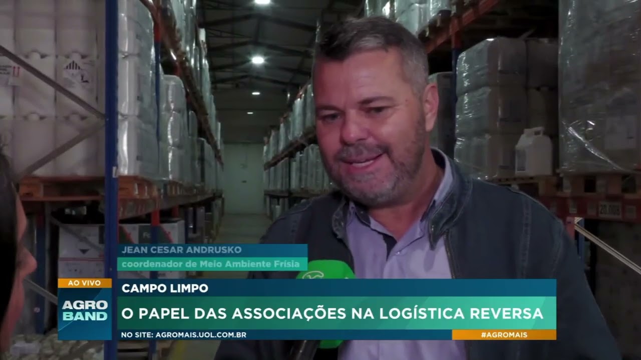 Cooperativas fortalecem logística reversa de embalagens no campo