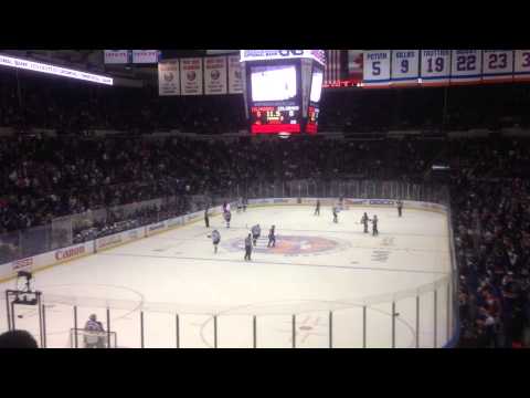 Nassau Coliseum during final minute of game vs. COL 11/11/14