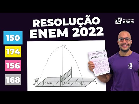 🔘Questão 150 - Caderno Azul | Função do Segundo Grau | MATEMÁTICA ENEM 2022