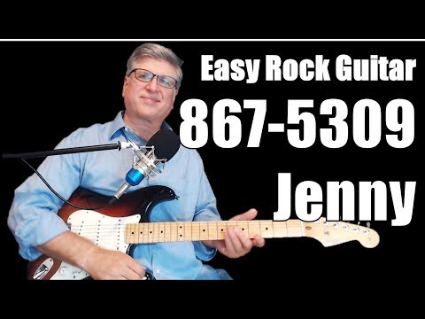 867-5309 Jenny Guitar Lesson | Easy Rock Guitar Tutorial | Tommy Tutone