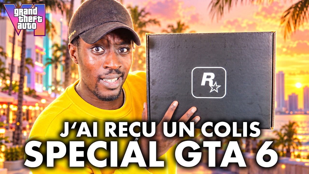 GTA 6 : Rockstar Games m'a envoyé un COLIS SPECIAL GTA VI ⭐ On le déballe ensemble !