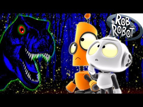 Visit To Dinosaur Land |  Preschool Learning Videos | Rob The Robot