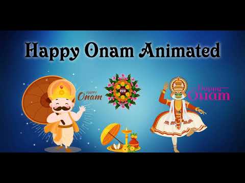 Happy Onam - Animated Stickers