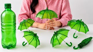 Amazing DIY Decorative Umbrellas from an Empty Plastic Bottle