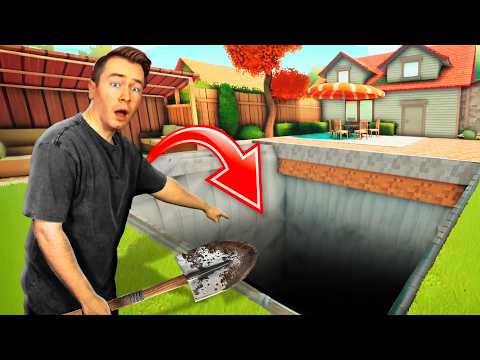 ICH grabe das GANZE LOCH aus in a GAME about DIGGING a HOLE!!⛏️