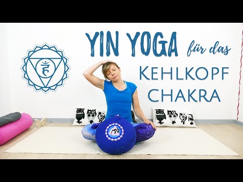 YIN YOGA Throat Chakra - Vishudda - Authenticity & Self-Determination