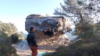 Video thumbnail of La boca, 6a. Arbolí