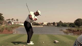 Tiger Woods Driver Swing Slow Motion म फ त