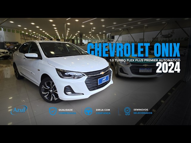 Vídeo CHEVROLET ONIX 1.0 TURBO FLEX PLUS PREMIER AUTOMÁTICO