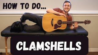 Physio explains how to do the Clamshell Exercise (but in song)