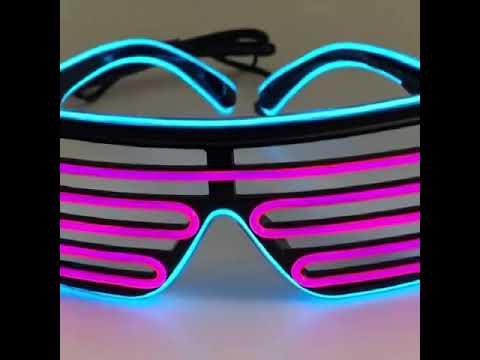 Glow Neon Goggles Party Props