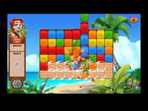 Lost Island Blast Adventure Level 42 NO BOOSTERS - A S GAMING