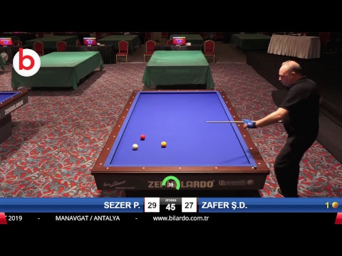 SEZER P. & ZAFER Ş.D. Bilardo Maçı - 2019 TÜRKİYE KUPASI 1. ETAP ERKEKLER-ÖN ÖN ELEME