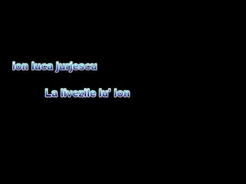 ion luca jurjescu  la livezile lu' Ion