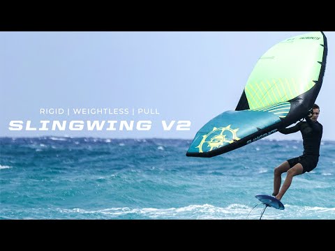 Slingshot SlingWing V2 Inflatable Surf Wing (Closeout) video poster
