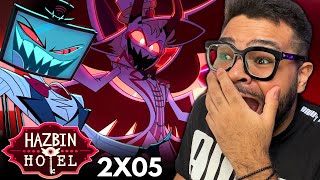 VOX DECLAROU GUERRA CONTRA O PARAÍSO! HAZBIN HOTEL 2ª TEMPORADA Episódio 5 REACT