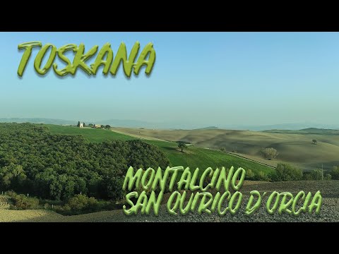 Von Montalcino nach San Quirico d'Orcia: Erleben Sie die fesselnde Kinolandschaft der Toskana!