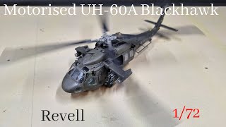 Motorised Revell UH60A Blackhawk 1/72