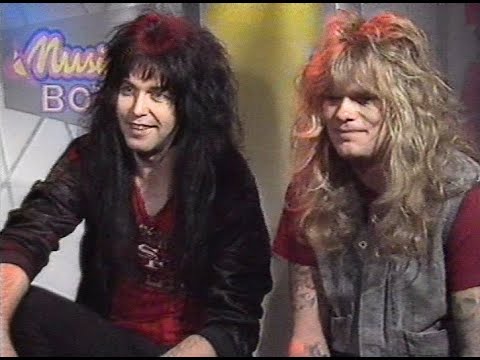 W.A.S.P.-Blackie Lawless & Chris Holmes interview for 'Music Box' 1985