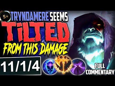 TRYNDAMERE SEEMS TILTED FROM THIS DAMAGE | Yorick vs Tryndamere TOP Season 8 Ranked Gameplay
