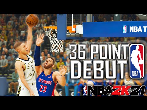 NBA 2K21 My Career Ep 8 l 36 Point NBA Debut!