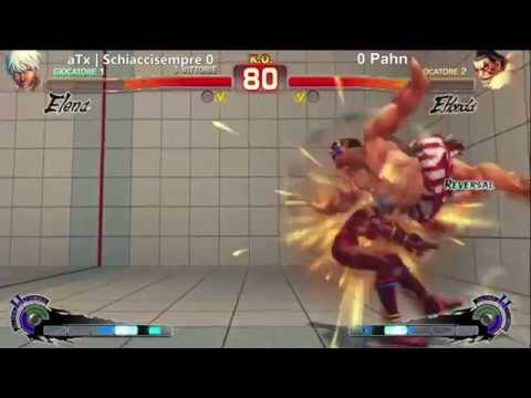 Feimitsu's Friends USFIV Winner Finals - aTx Schiaccisempre (Elena) vs Pahn (Honda)