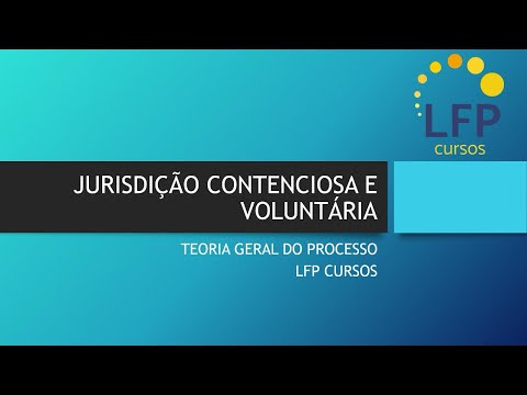 Teoria Geral do Processo. Jurisdição contenciosa e voluntária.  #processocivil #direito #saibamais
