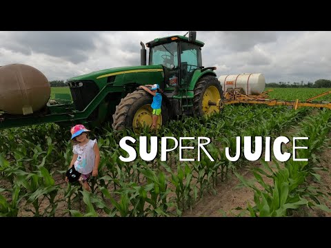 Putting Out Nitrogen on my Florida Corn