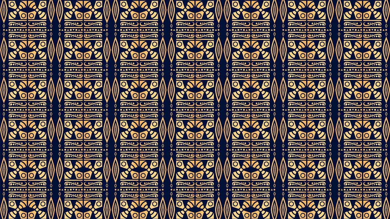 TRIBAL PATTERN WITH ANIMATION