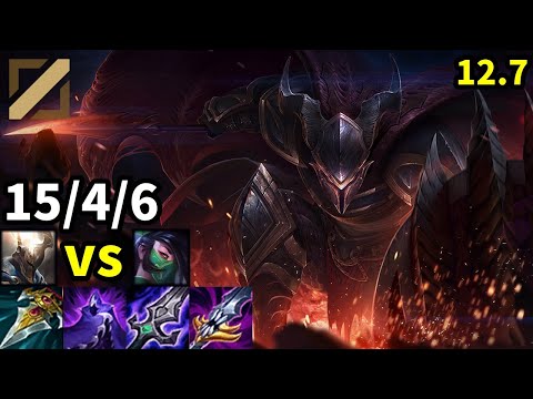 Pantheon Mid vs Akali - EUW Master | Patch 12.7