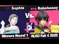 Ringling Rollout FALL 4 2025 Sophie Wii Fit Trainer Vs Robnhoney Byleth Winners Round 1