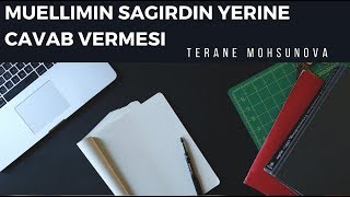 Müəllimin şagirdin adına cavab verməsi şagirdin öyrənməsinə hansı maneələr törədə bilər