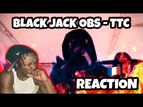 AMERICAN REACTS TO FRENCH DRILL RAP! Black Jack OBS - TTC W/ENGLISH SUBTITLES