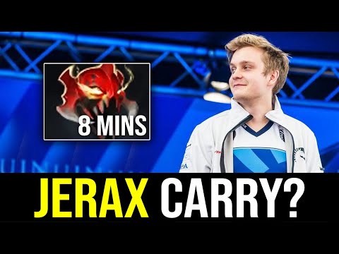 How JerAx God Play CARRY? - Perma Stun HERO DOTA 2