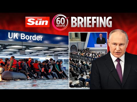 Putin threatens to NUKE West & UK grants asylum to record number of migrants - 60-Second Briefing